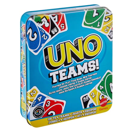 UNO Teams Kaartspel in Exclusieve Metalen Box