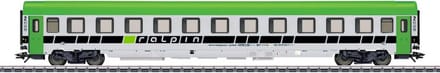 H0 Reiswagen voor Treinset - Schaalmodel - 1 Stuk