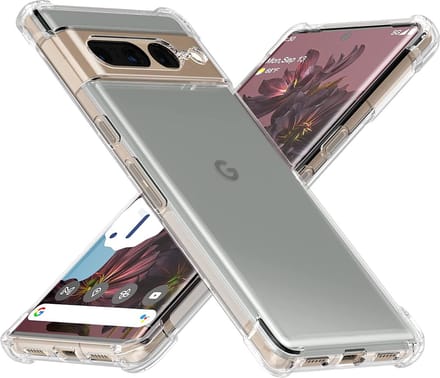 Hoesje geschikt voor Google Pixel 7 Pro - Techsuit Shockproof Silicone Back Cover - Transparant