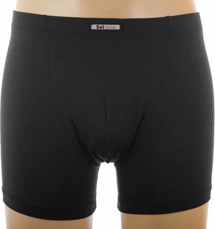 -Look microfiber boxershort heren 1878 - Polyamide heren onderbroek - ondergoed - Zwart / S