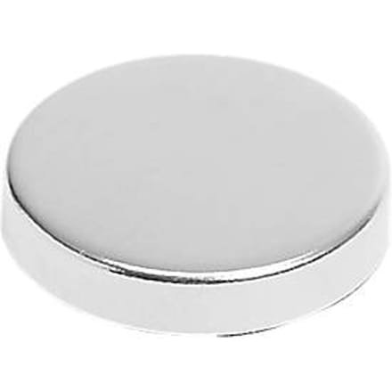 Bevestigingsmagneet, metaal, 10 stuks