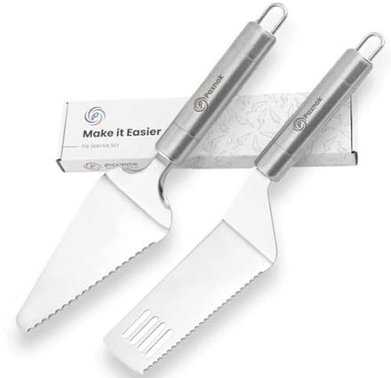 11 inch RVS Snij- en Serveer Set met Spatel en Taartserver
