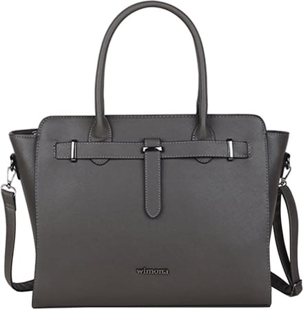 Wimona Sienna Handtas / Laptoptas 15,6 inch - Grijs