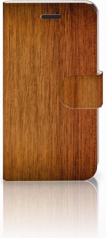 Samsung Galaxy Xcover 3 | Xcover 3 VE Book Style Case Donker Hout