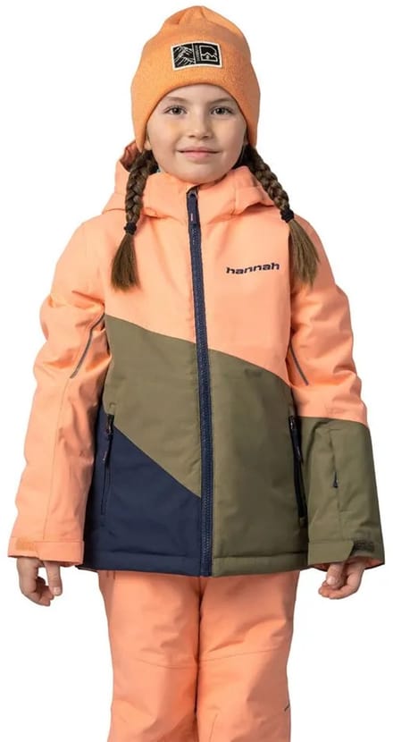 Hannah Kigali Jas Oranje 8-9 Years Meisje