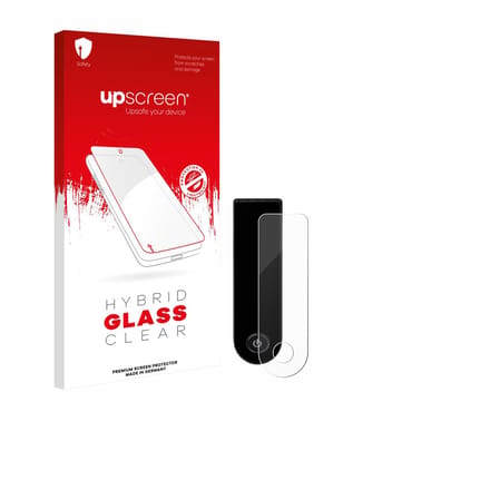 upscreen - Screenprotector voor Xiaomi Electric Scooter 5 Max - Folie Beschermfolie Beschermglas transparant