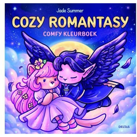 Deltas Cozy Romantasy - Comfy kleurboek Jade Summer Kleurboeken