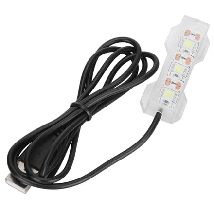 Klein aquarium waterplant licht desktop aquarium mini decoratie zachte led lamp white
