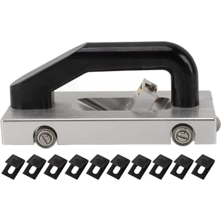 U-type mes wielen groover aluminiumlegering handmatige vloergroover vloergroeven sleuven trekhand black