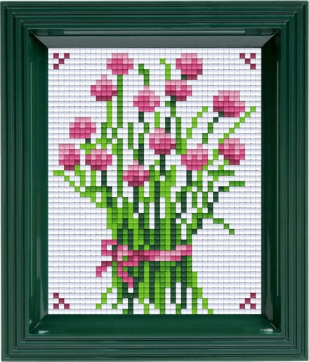 Pixelhobby Classic Bloemenserie 10x12 cm