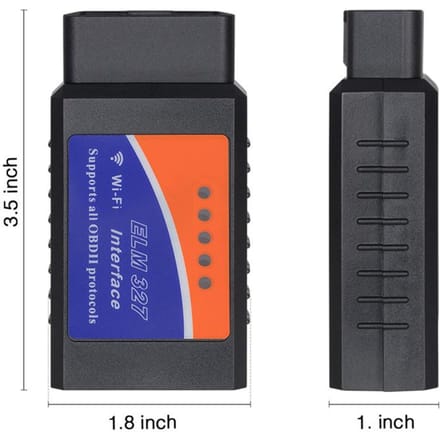 ELM327 WIFI OBD2Protocols Code Reader Auto Diagnostische Probleem Scanner zwart
