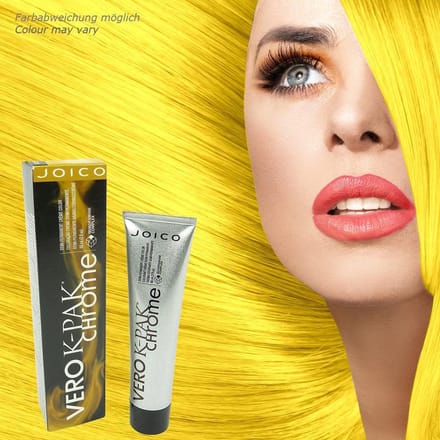 Joico Vero K-PAK Chrome Demi Permanent RY Really Yellow Haarkleur - 2x60ml
