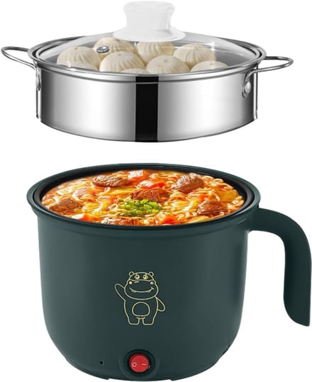 TIM® Hotpot Electrisch - Hotpot - Groen - ‎20cm x 18cm x 14cm