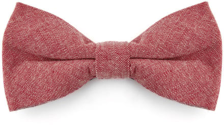 Roze Katoenen Vlinderdas