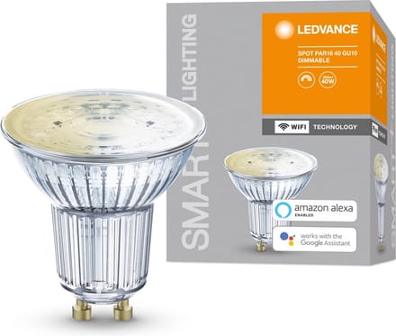 LEDVANCE LED reflectorlamp - Lampvoet: GU1- Warm wit - 27- K - 5 W - SMART+ WiFi SPOT GU1- Dimmable