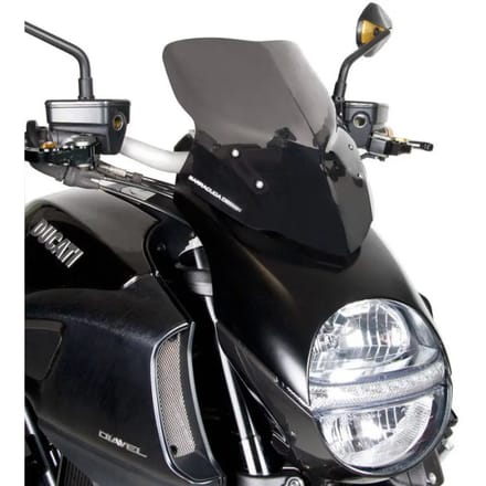 Aerosport motor windscherm Barracuda Ducati Diavel (2014-2016)