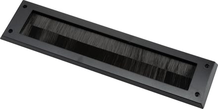Wovar Brievenbus borstel zwart 8 x 34,2 x 1,5cm | Per Stuk