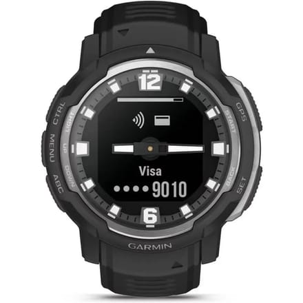 Garmin Instinct Crossover Zwart/Graniet (Hybrid smartwatch)