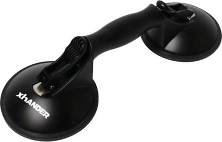 XHANDER aluminium zuignap dubbel 80kg