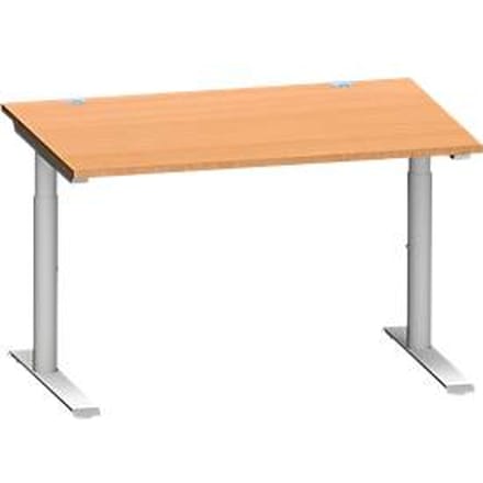 Schäfer Shop Genius MODENA FLEX bureau, 1200 x 800 mm, beuk
