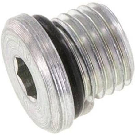 Plug UNF 7/16''-20 Staal NBR met Binnenzeskant 630bar [2 Stuks]