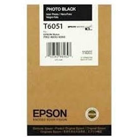 Epson T6051 Photo Black - Inktpatroon Photo black