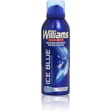 Deodorant - WILLIAMS - ICE BLUE - 200ml - Unisex - Langdurige frisheid