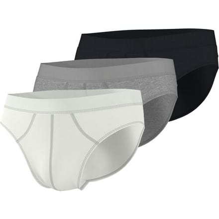 ESMARA MEN Set van 3 heren onderbroeken (Zwart/grijs/wit, S)