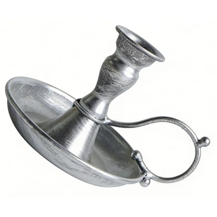 Support de Bougie en Métal Vintage avec Poignée Base Stable pour Centres de Table Mariage Pendaison de crémaillère gray