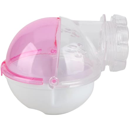 Joli Hamster de 13cm, roue d'exercice en plastique, petit jouet pour animaux de compagnie, Rat, jouet de course (Rose) rose
