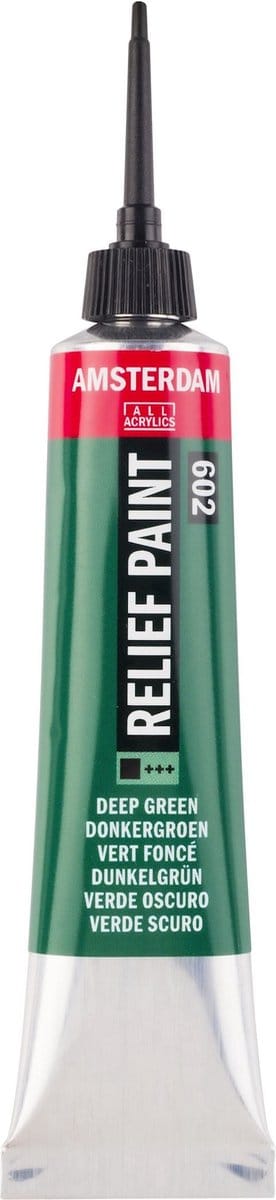 Relief Paint - 602 Donkergroen - Amsterdam - 20 ml