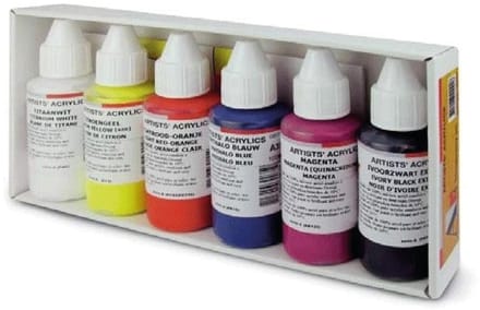 Ara Acrylverf Introductieset 6 x 100 ml Vrolijke kleuren