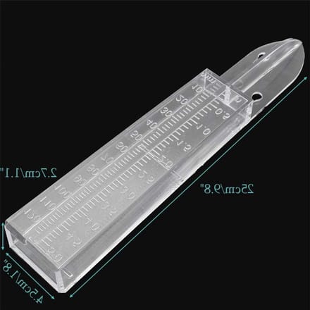 Regenmeter - Regenmeter plastic - Tuin besproeiing meten - Duidelijke schaalverdeling - 120 ml - Transparant