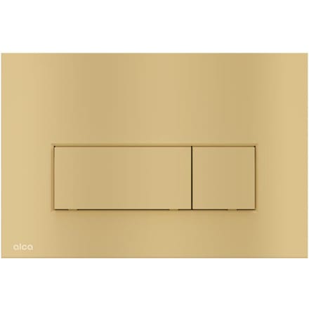 Alcadrain Thin - Verzonken bediening, mat goud M57-G-M