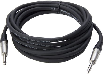 Cordial LS kabel jack 20m,CPL PP 25 Neutrikstekker, 2 x 2,5 qmm - Luidsprekerkabel