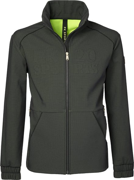 PK International - Mens - Heren - Softshell - Jacket - Nirvano - Charcoal - Donkerblauw/Grijs - M/48
