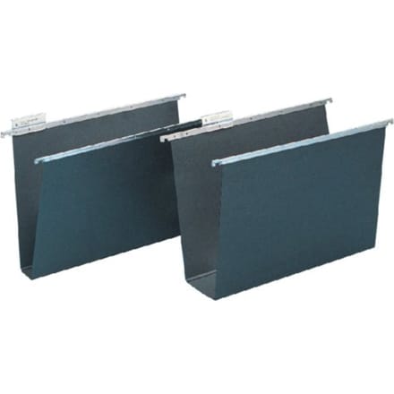 Hangmap Djois Alzicht folio frontaal U-bodem 40mm zwart