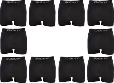 Belucci Heren Boxershorts Mega Multipack 10 Stuks Maat M/L