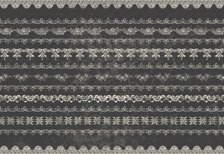 Fotobehang Vintage Pattern | DEUR - 211cm x 90cm | 130g/m2 Vlies
