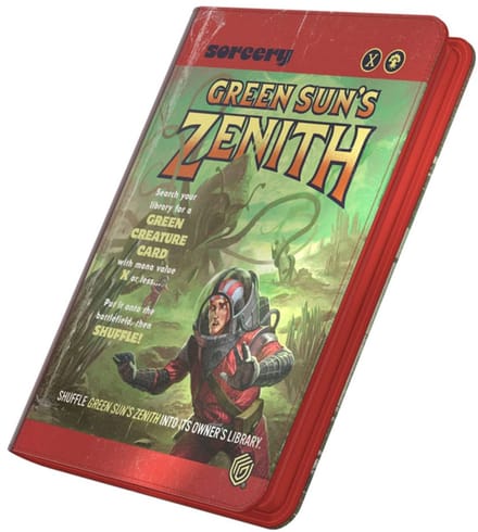 Ultimate Guard Zipfolio 360 Xenoskin Magic: The Gathering "Edge of Eternities" - Green Sunâs Zenith