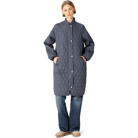 ILSE JACOBSEN HORNBÆK Rain&outerwear Aros05 Ombre Blue Taglia: 44 | Cappotti monopetto Outlet | Donna | Blu