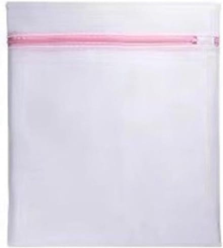 Waszakken Fijne Mesh - Kleding Beschermers - Delicate Was - Stevige Ritssluiting - 40 x 50 cm - Wit