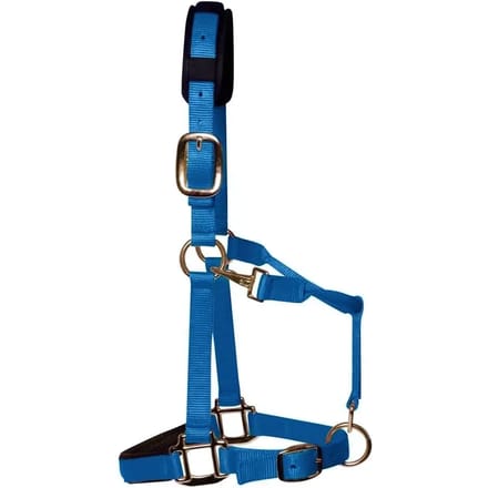 Luxueuze nylon halster voor paard KM Elite