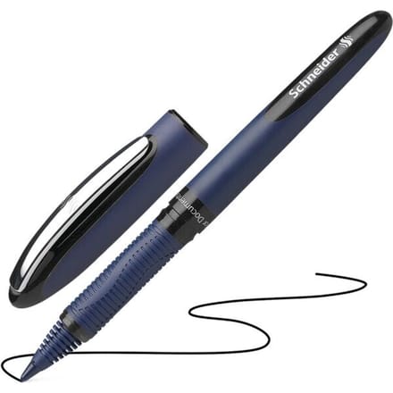Schneider Schreibgeräte One Business 183001 Rollerballpen 0.6 mm Zwart 1 stuk(s)