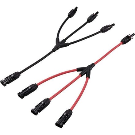 TRU COMPONENTS TC-12195664 Zonne-energie verdeler 6 mm² 30 A Kabellengte 40 cm