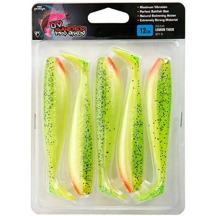 Lokvogels Fox Rage Zander Pro Shad Ultra UV (x5)