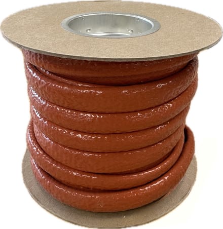 Ø 35 mm x 30m | Hittebestendige silicone isolatiekous - Rood