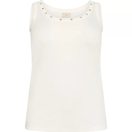 Damestanktop KAFFE Curve KCCarina Eyelets