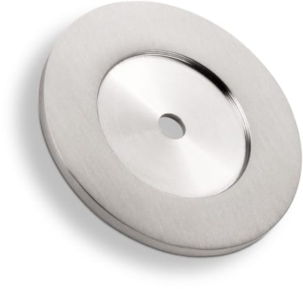 SOTECH onderlegger voor deurstopper Topper, echt RVS, diameter: 52 mm