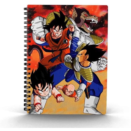 Kladblok SD Toys Dragon Ball Z Goku VS Vegeta A2